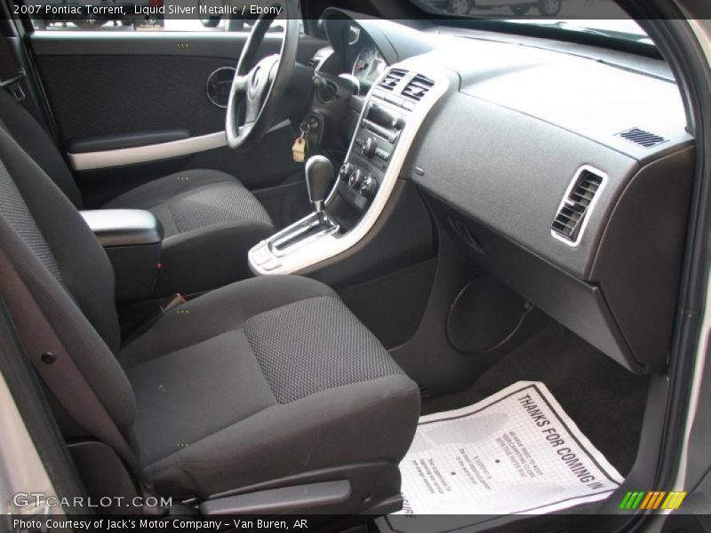 Liquid Silver Metallic / Ebony 2007 Pontiac Torrent
