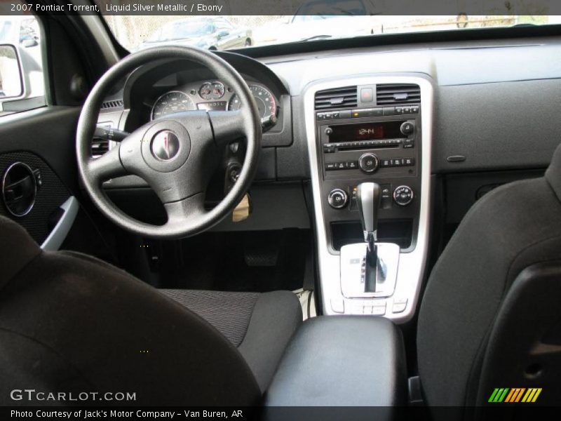 Liquid Silver Metallic / Ebony 2007 Pontiac Torrent