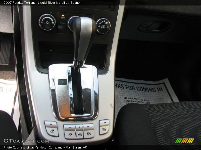 Liquid Silver Metallic / Ebony 2007 Pontiac Torrent