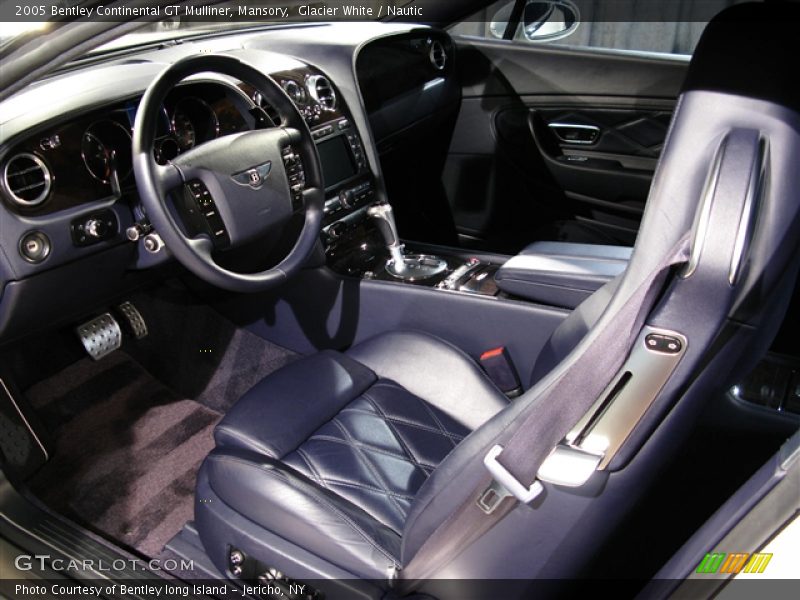 Glacier White / Nautic 2005 Bentley Continental GT Mulliner, Mansory