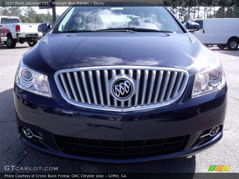 Midnight Blue Metallic / Ebony 2010 Buick LaCrosse CXL