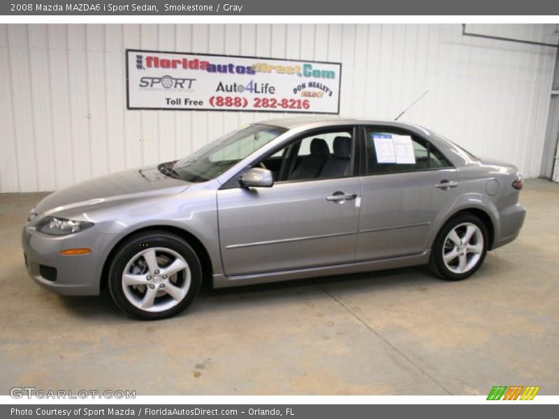Smokestone / Gray 2008 Mazda MAZDA6 i Sport Sedan