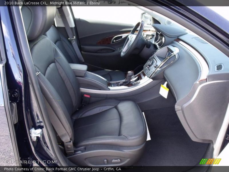 Midnight Blue Metallic / Ebony 2010 Buick LaCrosse CXL