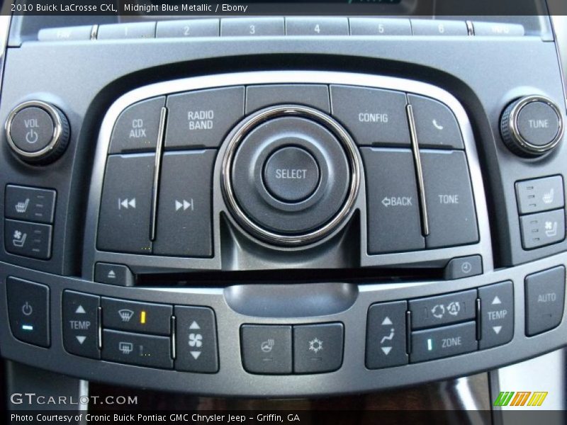 Midnight Blue Metallic / Ebony 2010 Buick LaCrosse CXL