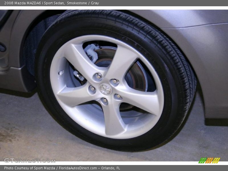 Smokestone / Gray 2008 Mazda MAZDA6 i Sport Sedan