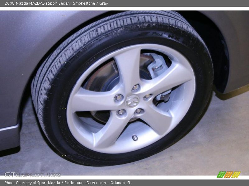 Smokestone / Gray 2008 Mazda MAZDA6 i Sport Sedan