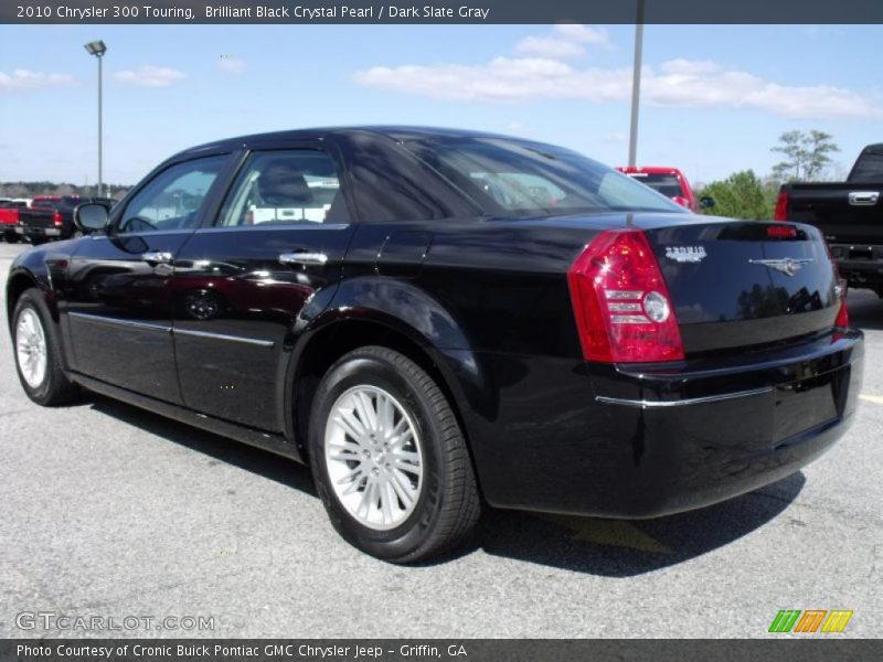 Brilliant Black Crystal Pearl / Dark Slate Gray 2010 Chrysler 300 Touring