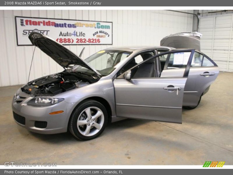 Smokestone / Gray 2008 Mazda MAZDA6 i Sport Sedan