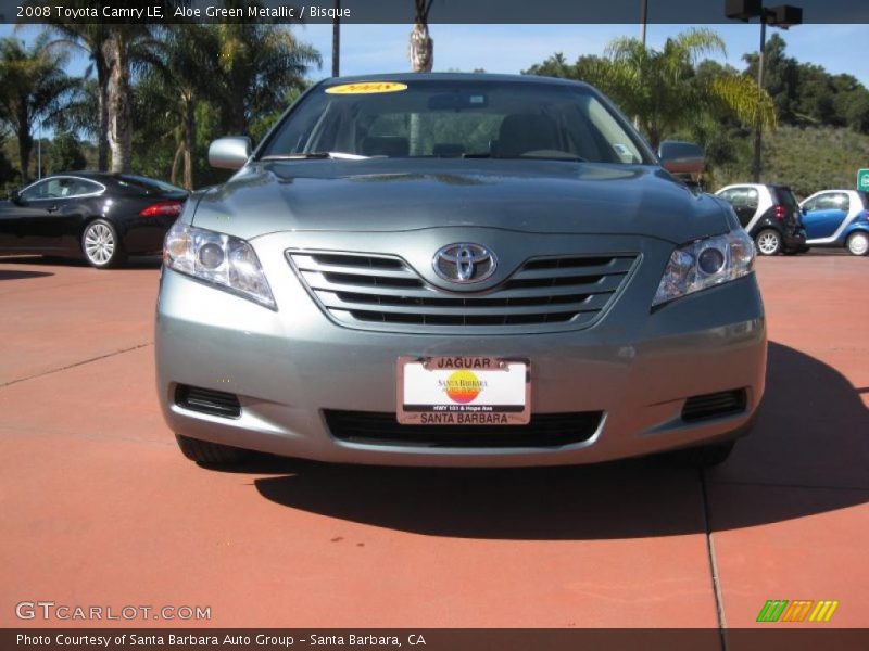 Aloe Green Metallic / Bisque 2008 Toyota Camry LE