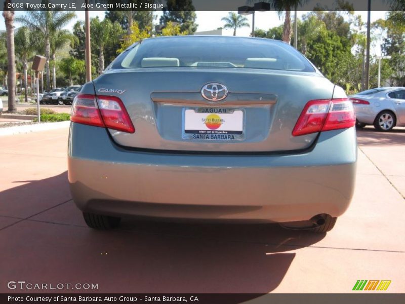 Aloe Green Metallic / Bisque 2008 Toyota Camry LE