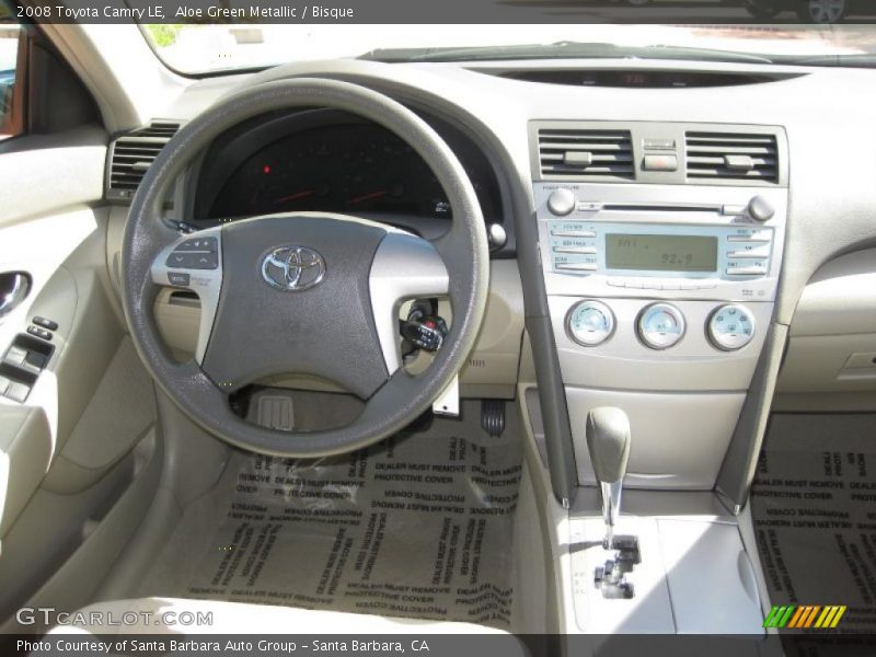 Aloe Green Metallic / Bisque 2008 Toyota Camry LE