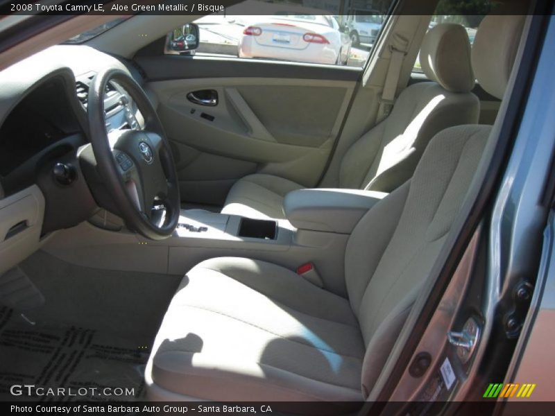 Aloe Green Metallic / Bisque 2008 Toyota Camry LE