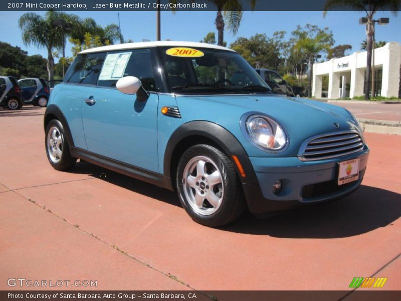 Laser Blue Metallic / Grey/Carbon Black 2007 Mini Cooper Hardtop