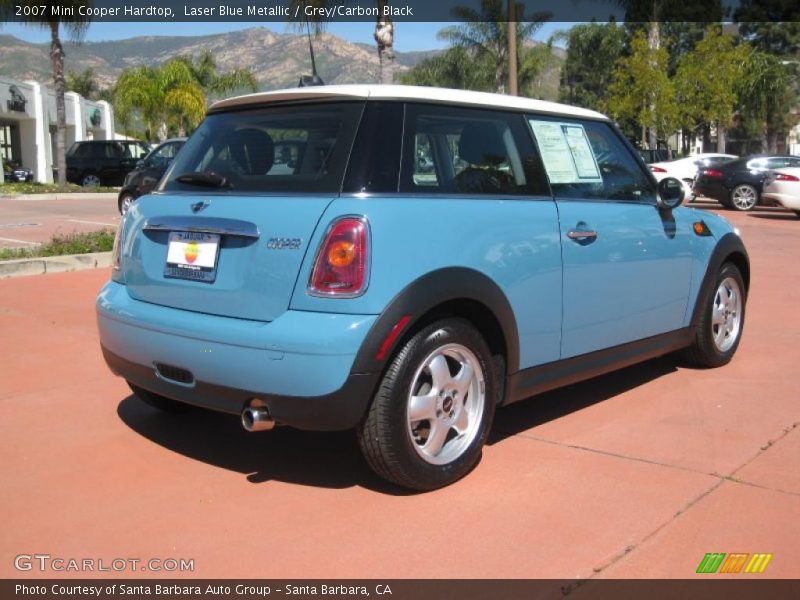 Laser Blue Metallic / Grey/Carbon Black 2007 Mini Cooper Hardtop
