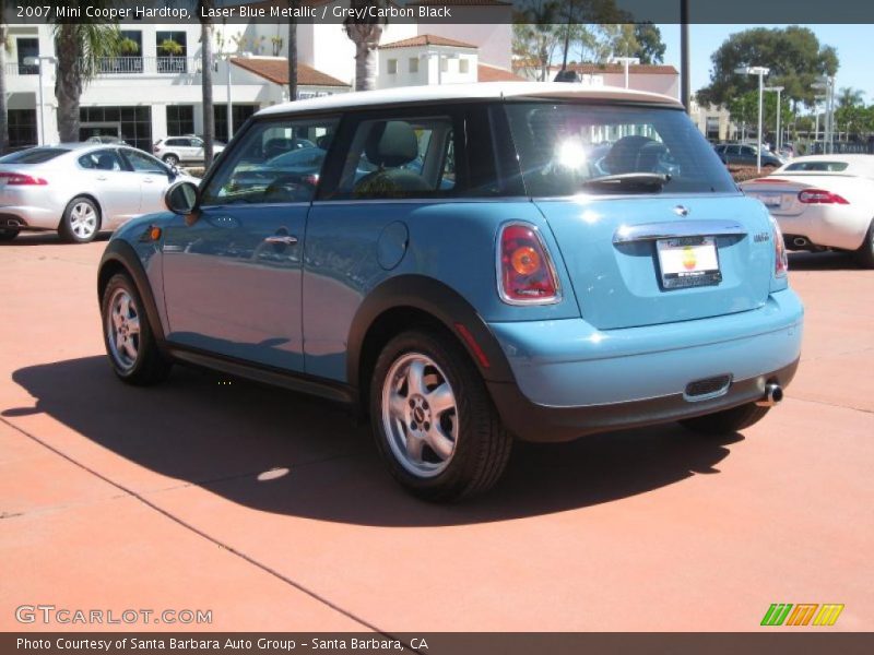 Laser Blue Metallic / Grey/Carbon Black 2007 Mini Cooper Hardtop