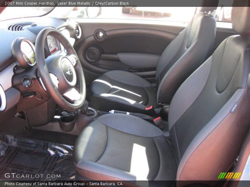 Laser Blue Metallic / Grey/Carbon Black 2007 Mini Cooper Hardtop