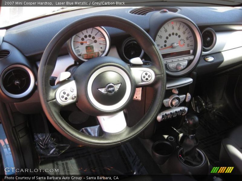 Laser Blue Metallic / Grey/Carbon Black 2007 Mini Cooper Hardtop