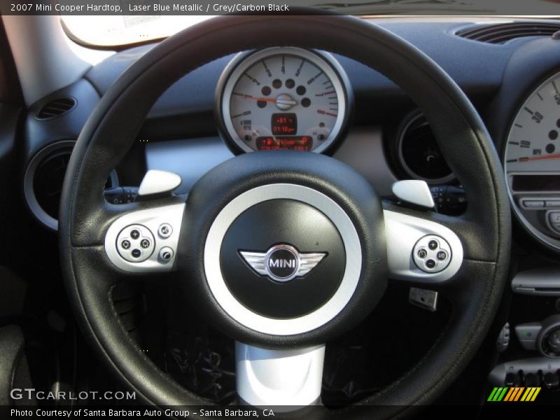 Laser Blue Metallic / Grey/Carbon Black 2007 Mini Cooper Hardtop