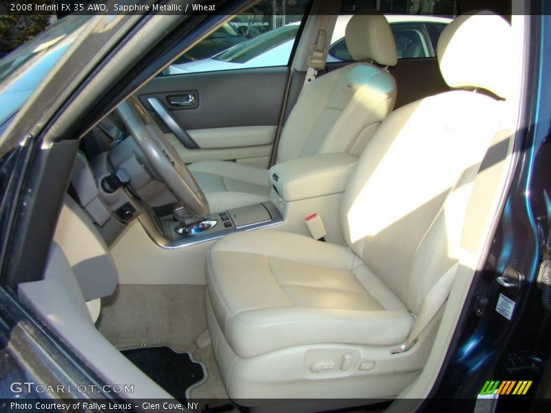 Sapphire Metallic / Wheat 2008 Infiniti FX 35 AWD