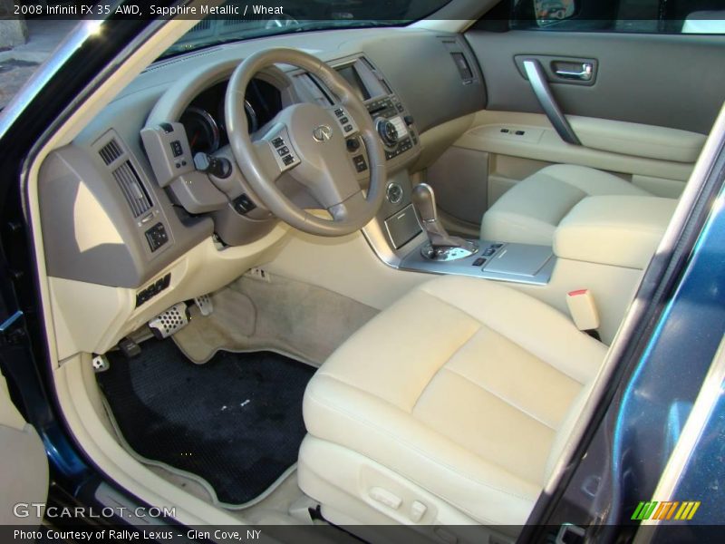 Sapphire Metallic / Wheat 2008 Infiniti FX 35 AWD