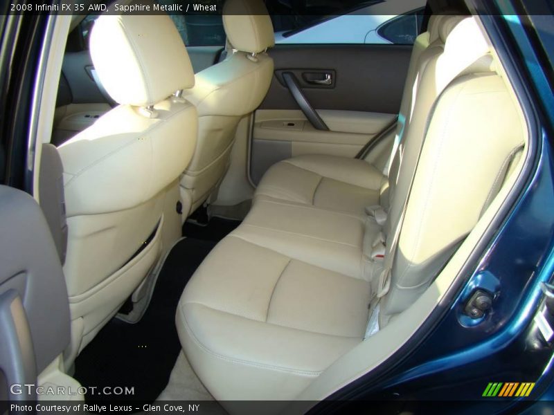 Sapphire Metallic / Wheat 2008 Infiniti FX 35 AWD