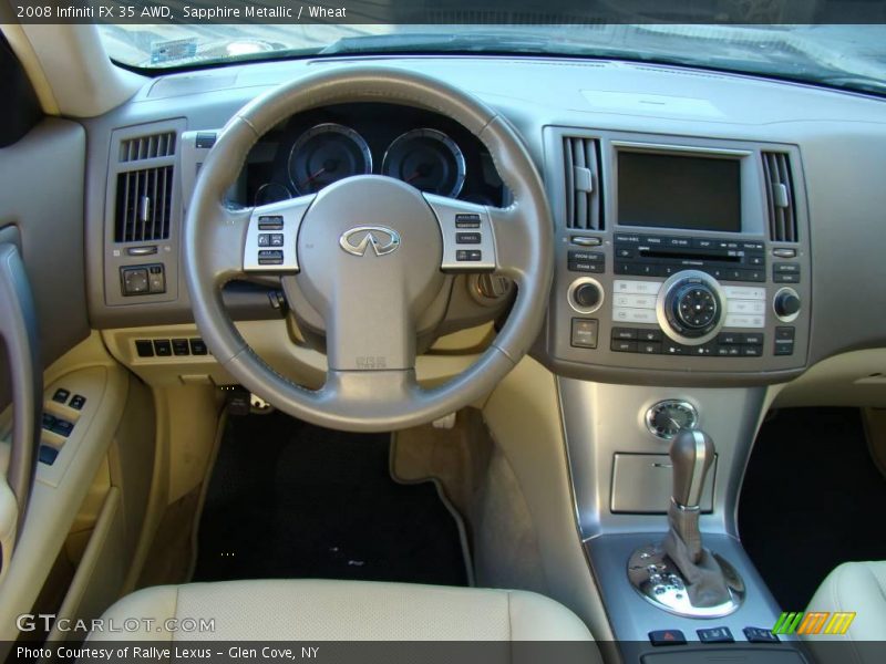 Sapphire Metallic / Wheat 2008 Infiniti FX 35 AWD
