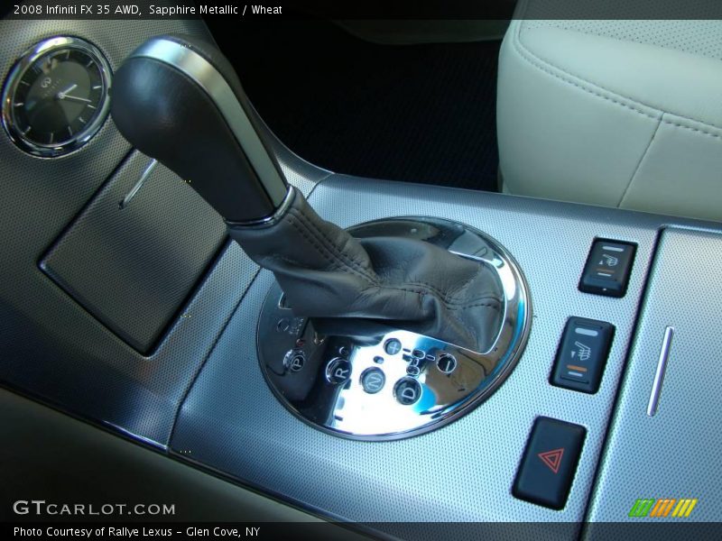 Sapphire Metallic / Wheat 2008 Infiniti FX 35 AWD