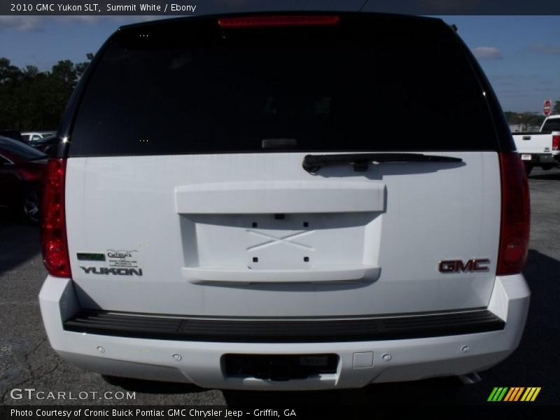 Summit White / Ebony 2010 GMC Yukon SLT