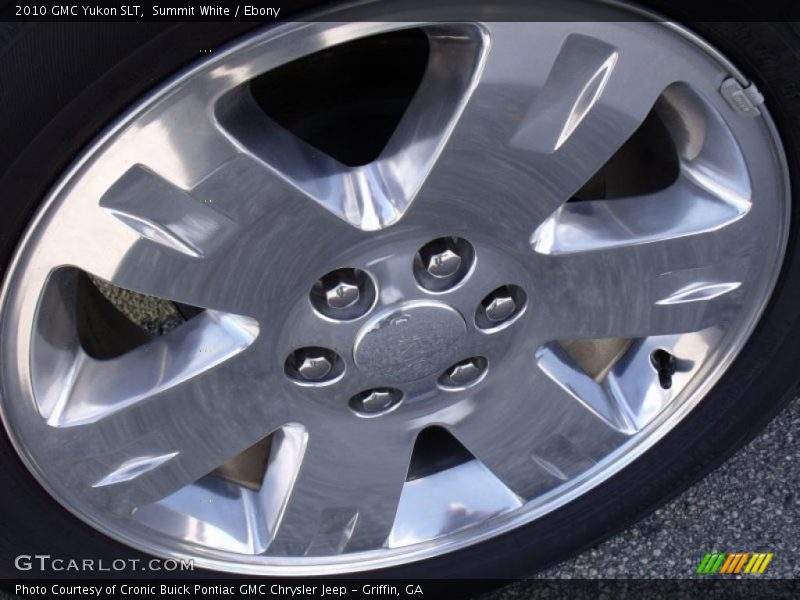 Summit White / Ebony 2010 GMC Yukon SLT