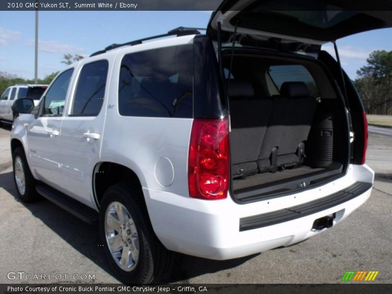 Summit White / Ebony 2010 GMC Yukon SLT