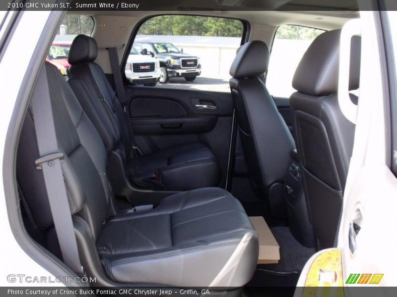 Summit White / Ebony 2010 GMC Yukon SLT