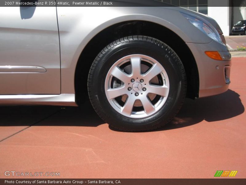 Pewter Metallic / Black 2007 Mercedes-Benz R 350 4Matic