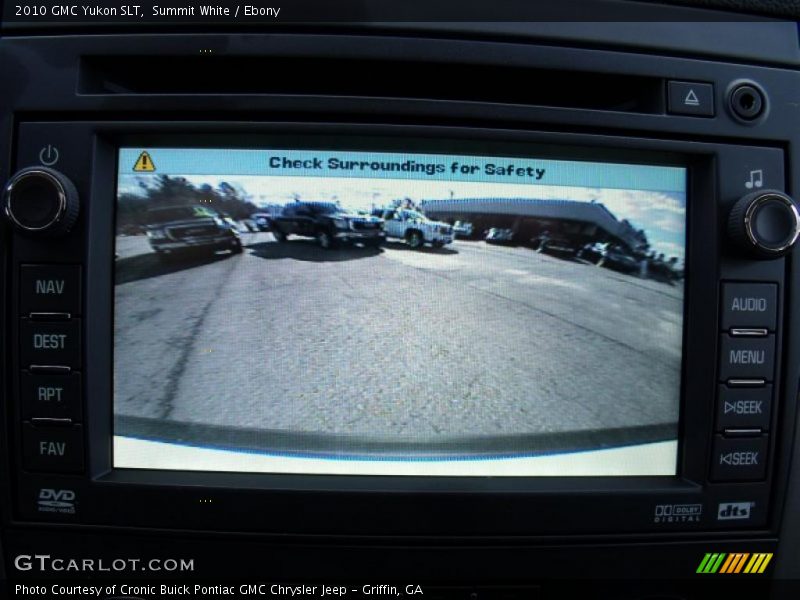 Summit White / Ebony 2010 GMC Yukon SLT