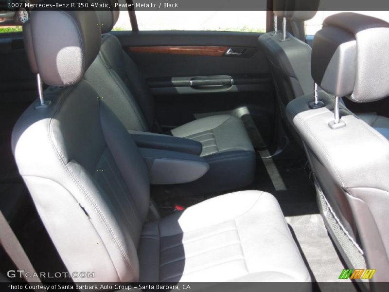 Pewter Metallic / Black 2007 Mercedes-Benz R 350 4Matic