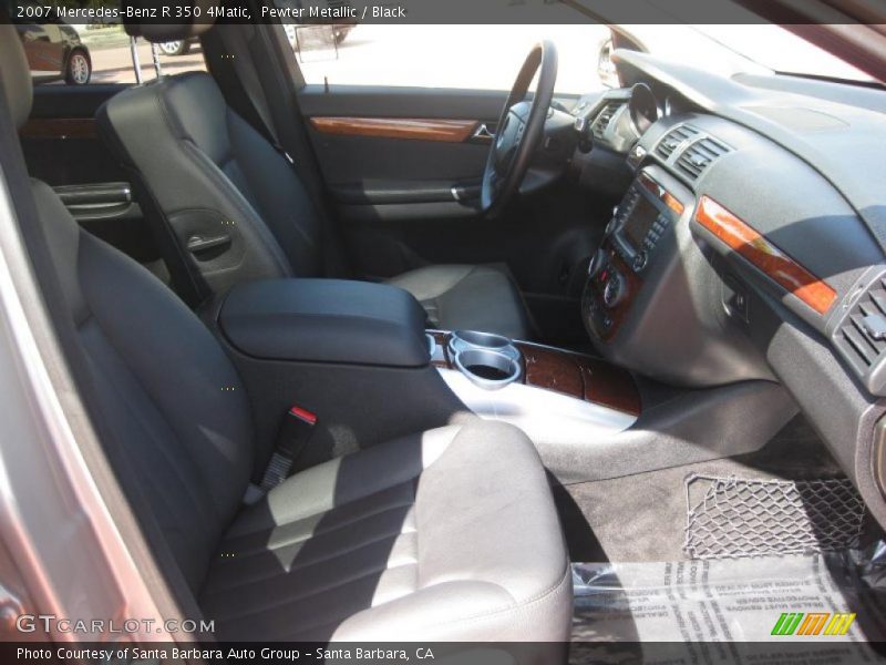 Pewter Metallic / Black 2007 Mercedes-Benz R 350 4Matic