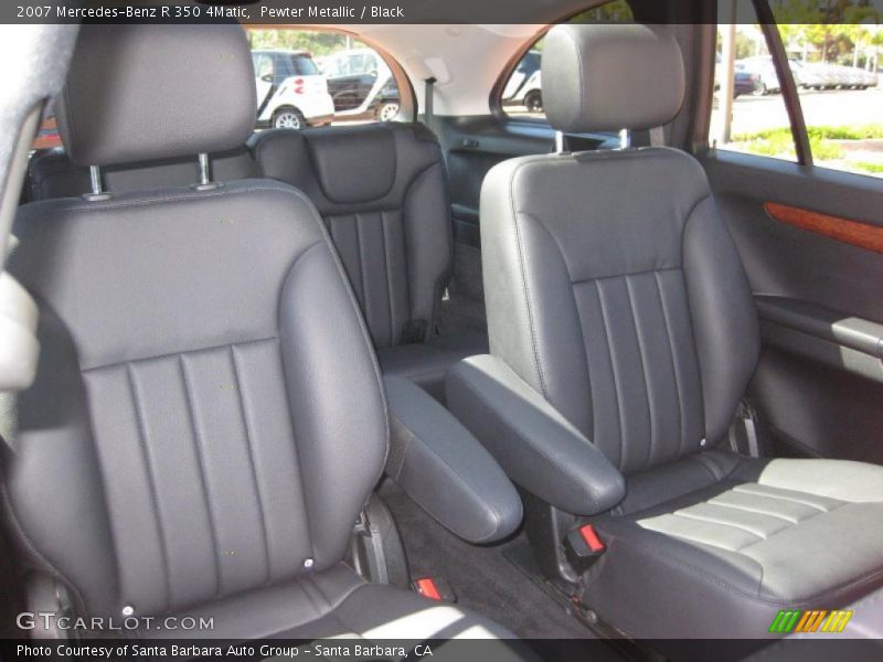 Pewter Metallic / Black 2007 Mercedes-Benz R 350 4Matic