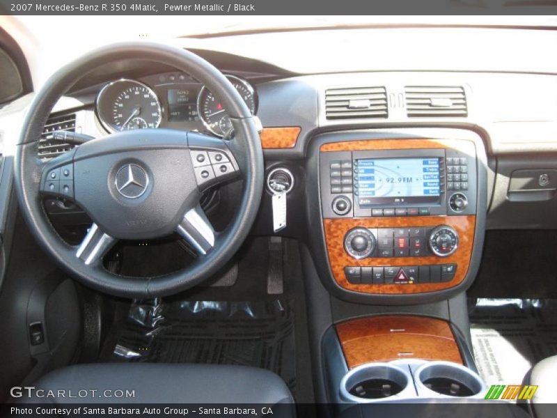 Pewter Metallic / Black 2007 Mercedes-Benz R 350 4Matic