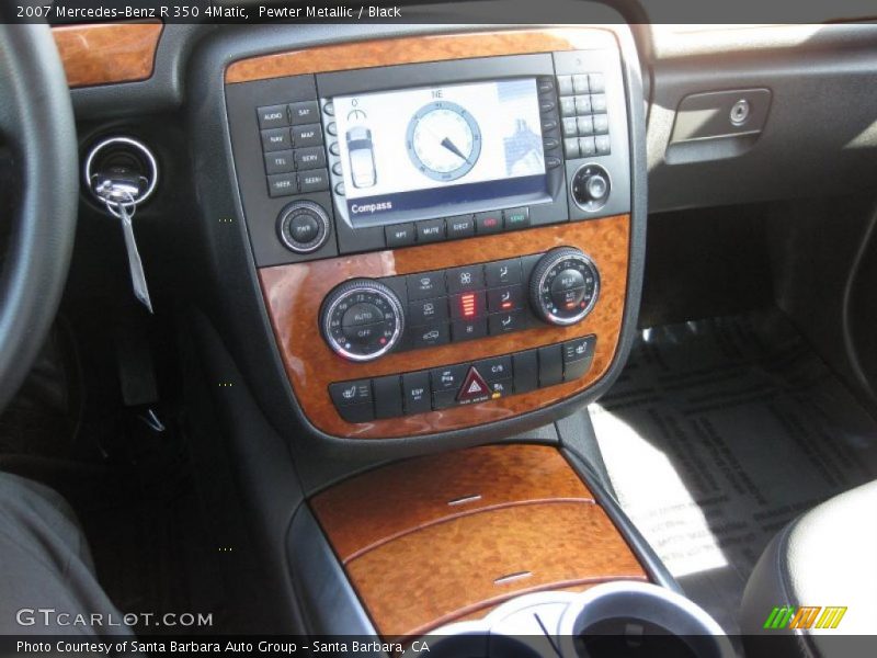 Pewter Metallic / Black 2007 Mercedes-Benz R 350 4Matic