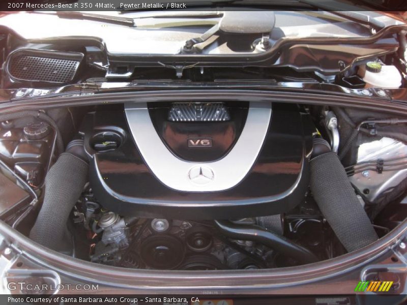 Pewter Metallic / Black 2007 Mercedes-Benz R 350 4Matic