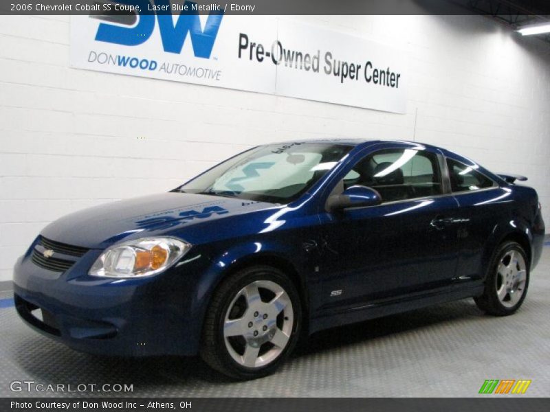 Laser Blue Metallic / Ebony 2006 Chevrolet Cobalt SS Coupe