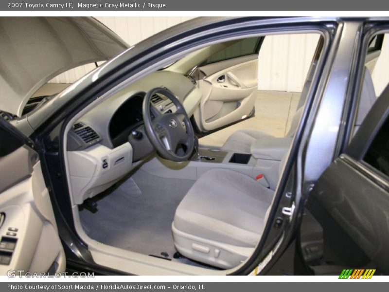 Magnetic Gray Metallic / Bisque 2007 Toyota Camry LE