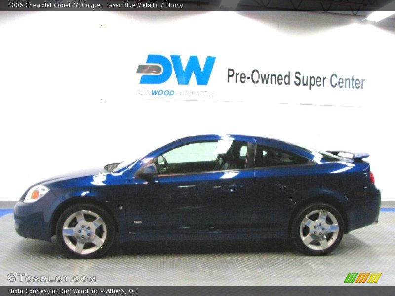 Laser Blue Metallic / Ebony 2006 Chevrolet Cobalt SS Coupe