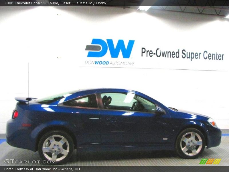 Laser Blue Metallic / Ebony 2006 Chevrolet Cobalt SS Coupe