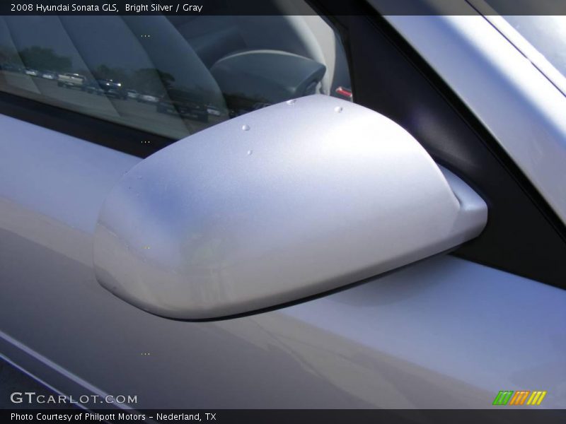 Bright Silver / Gray 2008 Hyundai Sonata GLS