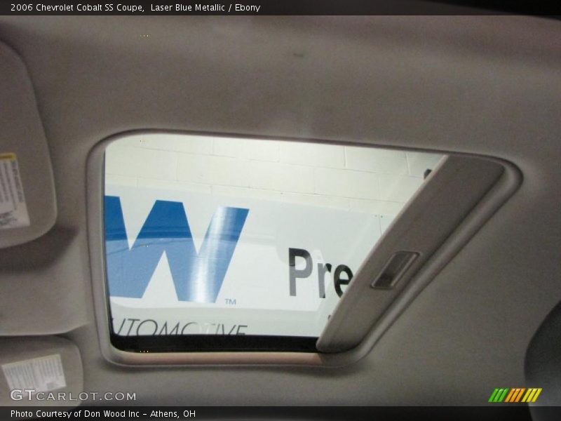 Laser Blue Metallic / Ebony 2006 Chevrolet Cobalt SS Coupe