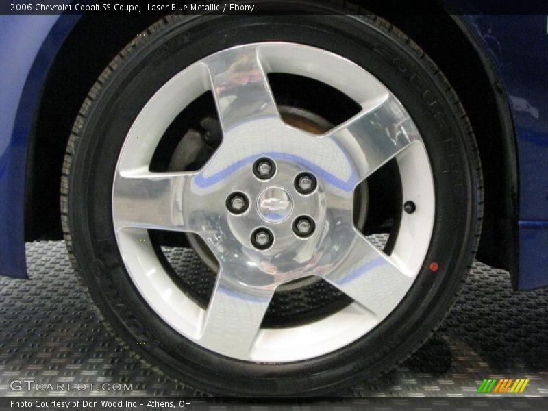 Laser Blue Metallic / Ebony 2006 Chevrolet Cobalt SS Coupe