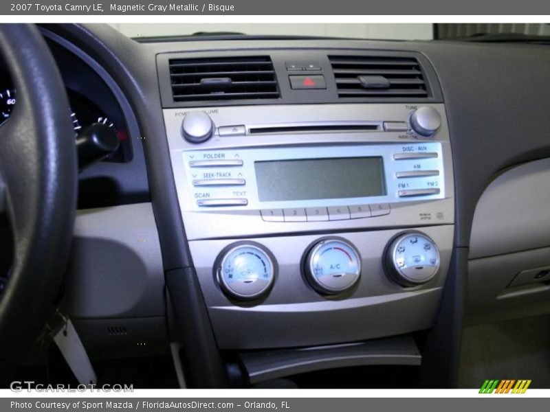 Magnetic Gray Metallic / Bisque 2007 Toyota Camry LE