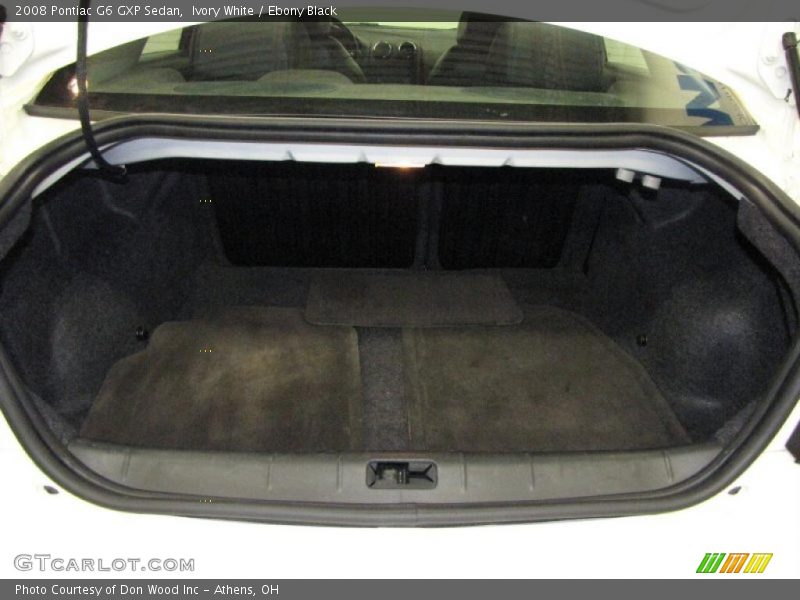 Ivory White / Ebony Black 2008 Pontiac G6 GXP Sedan