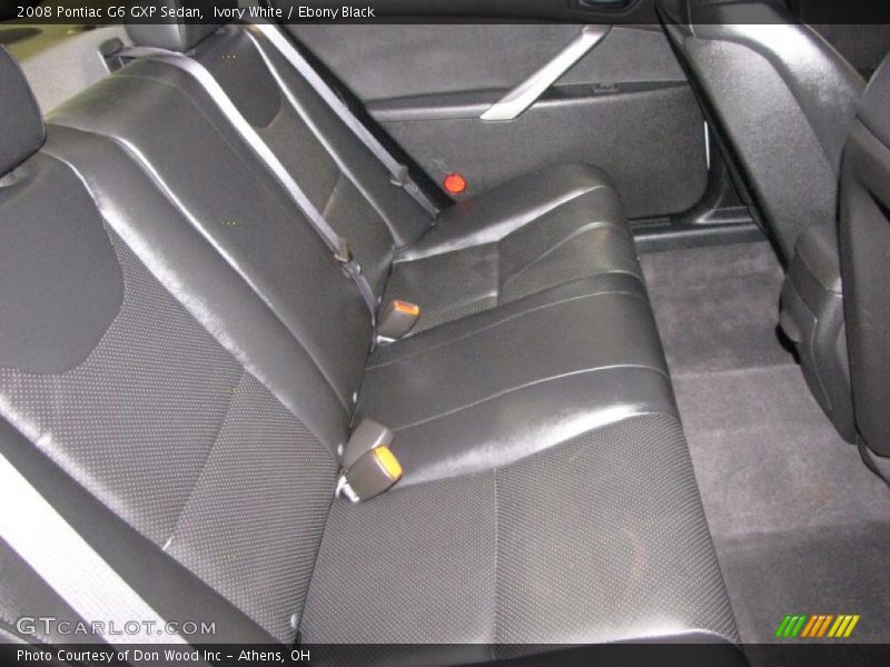 Ivory White / Ebony Black 2008 Pontiac G6 GXP Sedan