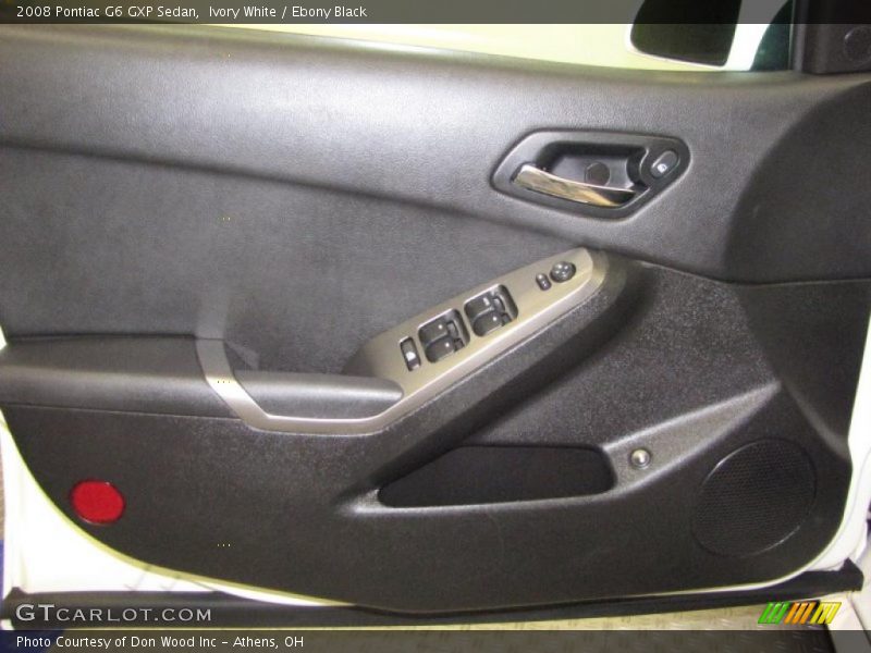 Ivory White / Ebony Black 2008 Pontiac G6 GXP Sedan